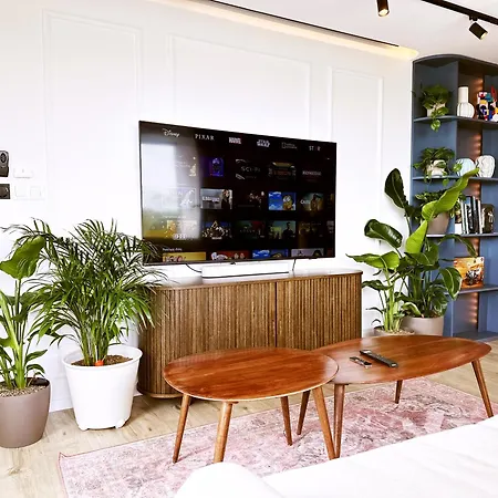 דירה Ambient Lounge With Sundeck And Free Parking